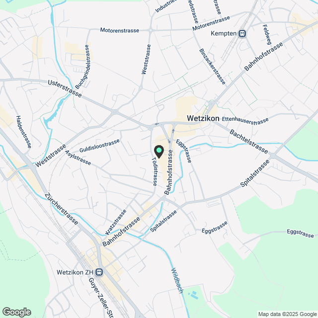 Schöne 3.5-Zimmer-Wohnung – 82m² – Wetzikon (Metropol) - Karte