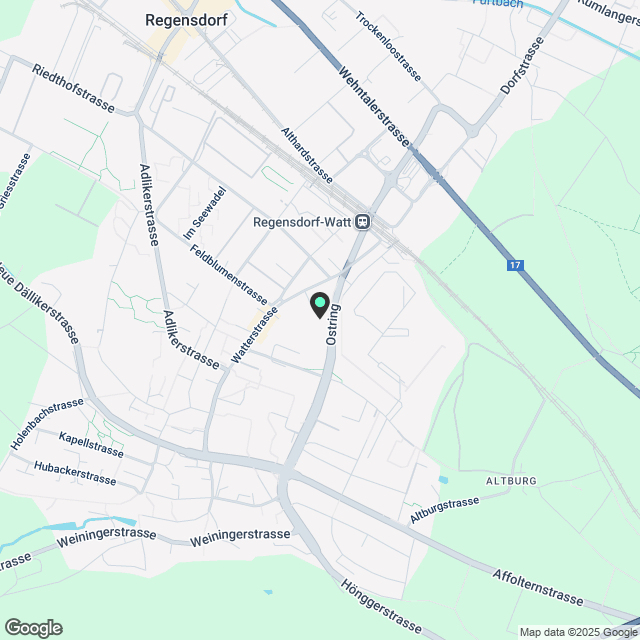 2-Zimmer-Wohnung in Regensdorf (Neubau 2023) - Karte