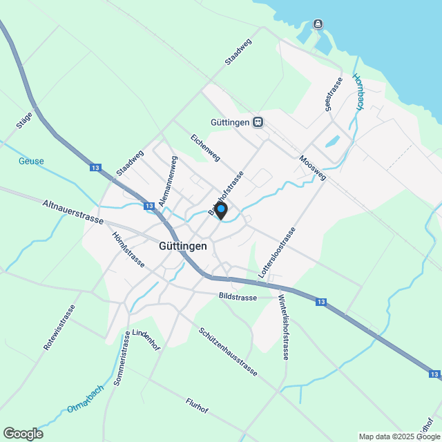 Familienparadies in Güttingen - Karte