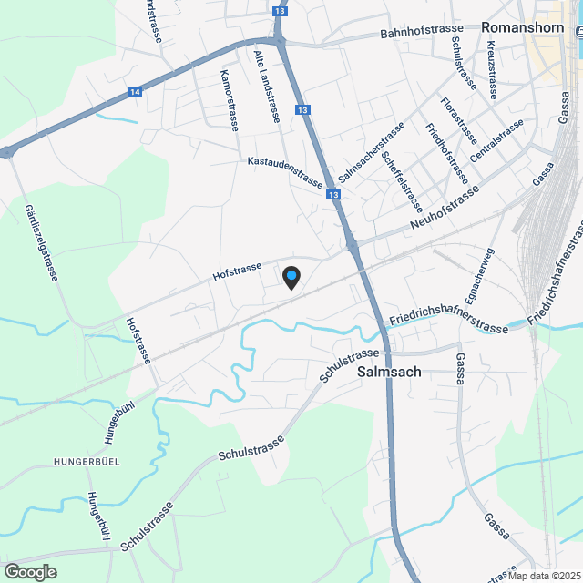 Wohneigentum im ROMHOF in Romanshorn - Karte