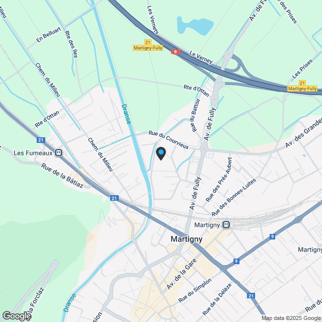 Ihre Villa zum Preis einer Wohnung - Karte