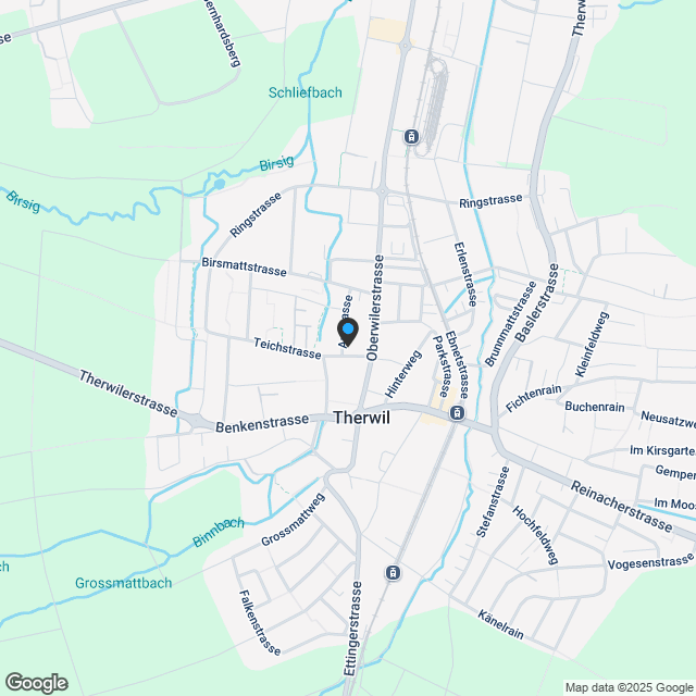 Stylische und gehobene Dachwohnung in Therwil - Schlüsselfertig - Karte