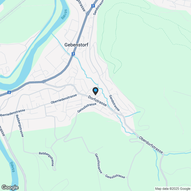 Vorverkauf Moderne 3.5 und 4.5 Zimmerwohnungen im Zentrum von Gebenstorf - Karte