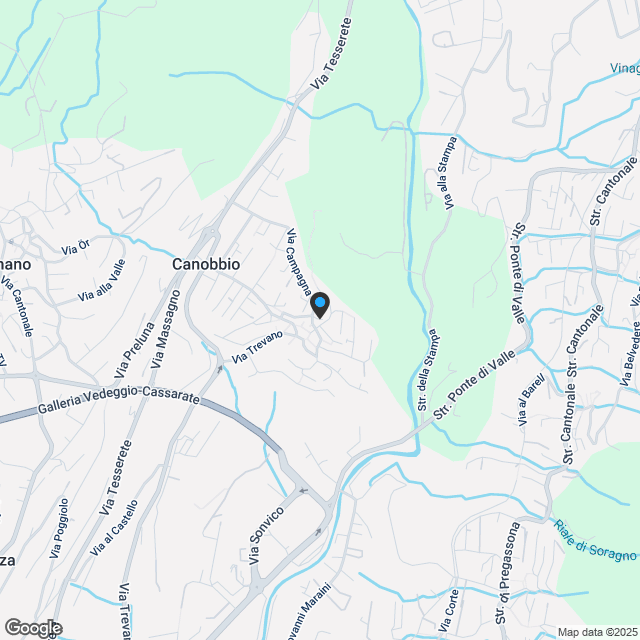PPP3 - Residenza Rhose - Appartamento 3.5 locali Canobbio - Karte