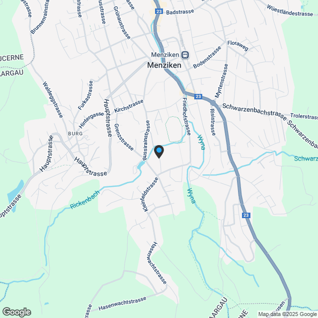 Wohlfühloase in ruhigem Wohnquartier - Karte