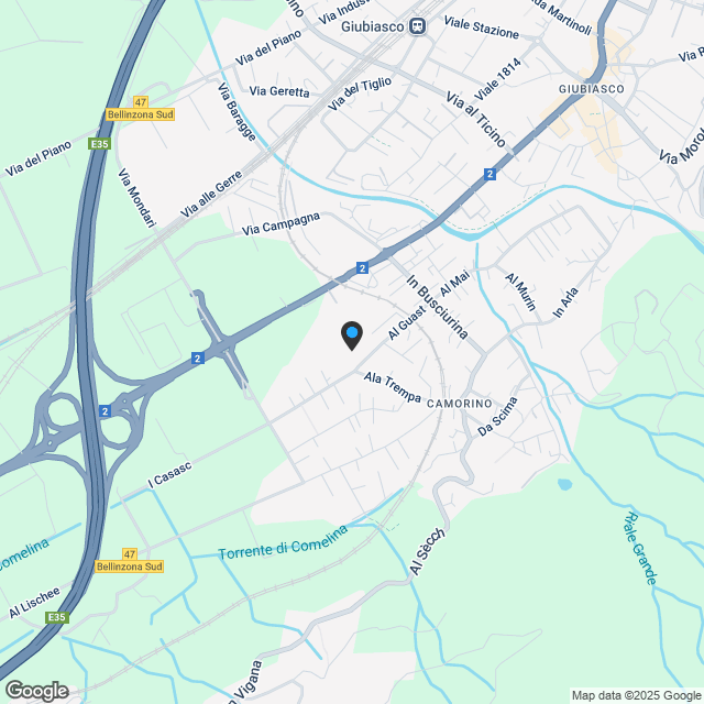 Nuovo appartamento di 3.5 locali, con vista aperta a Camorino - Karte