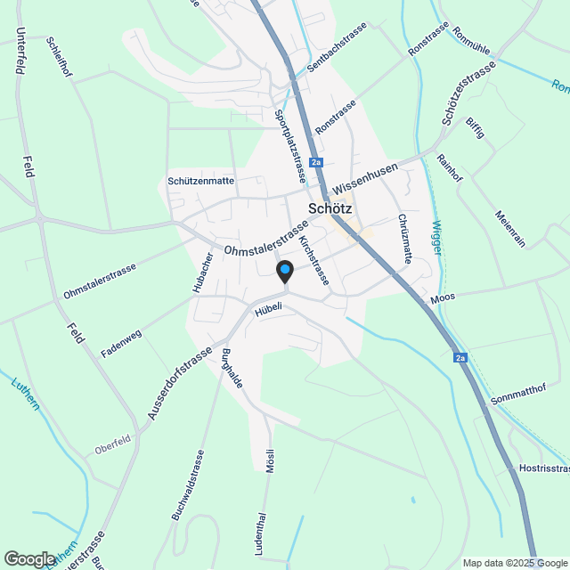 Attraktive 5½- bis 6½-Zimmer-Einfamilienhäuser - Karte
