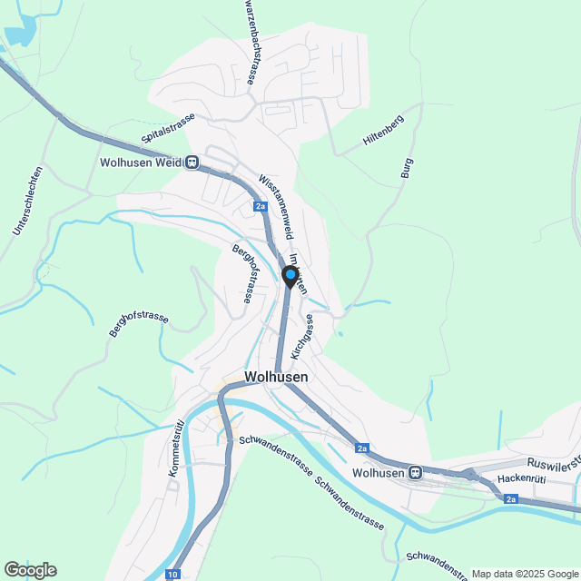 Zentral Wohnen in Wolhusen - Karte