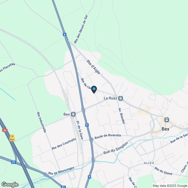 NEUES PROJEKT - APP 4,5 ZIMMER - NAHE GELEGEN ZUM BAHNHOF - PANORAMABLICK - Karte
