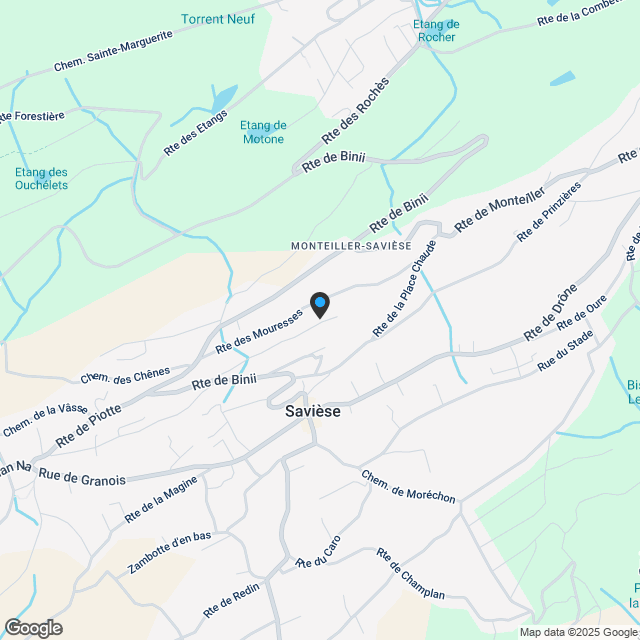 Zu verkaufen in Savièse? Außergewöhnliche Wohnung mit Panoramablick und schönen Terrassen - Karte