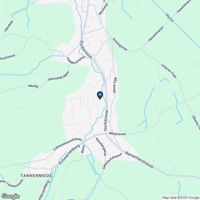 Überbauung SECHSFACH: 6.5-Zimmer-Einfamilienhäuser - Karte