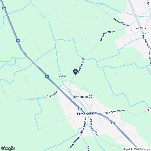 4.5-Zimmer Maisonette-Wohnung, Haus B - Karte