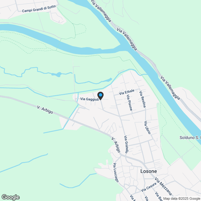 Losone: Appartamento 5.5 locali con giardino - Karte