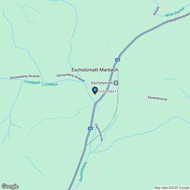 Moderne 3.5-Zimmer Wohnung in ruhiger Lage in Escholzmatt-Marbach - Karte
