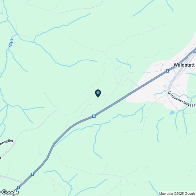 Säntisblick Waldstatt - Karte