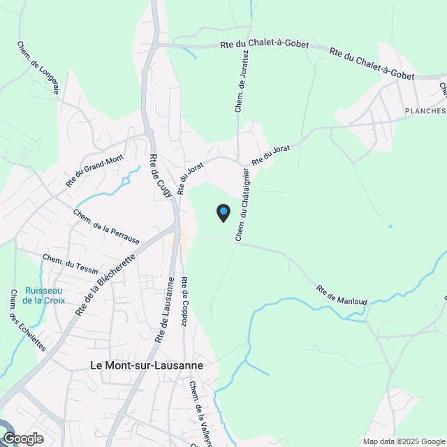 Le Mont-sur-Lausanne - Maison jumelle neuve 5.5 pièces - Karte