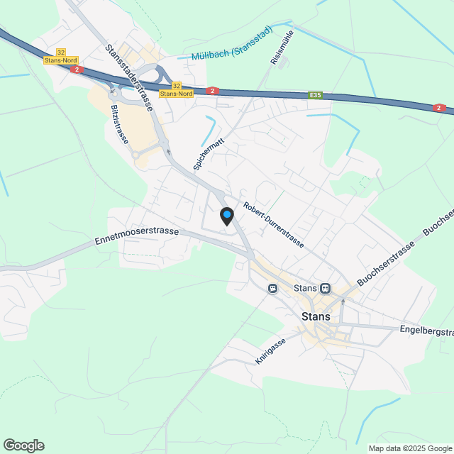 3 1/2 Zimmer Attika-Wohnung - Karte