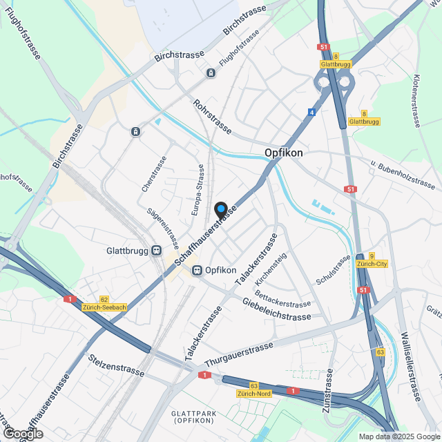 Glattliving - Zentral urban und zukunftssicher - Karte