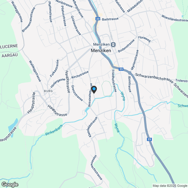 Panoramablick an ruhiger Lage geniessen - Karte