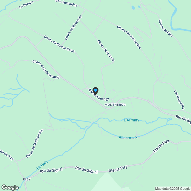 Ihr neues Zuhause in Montherod, wo Komfort und Serenität sich vereinen - Karte