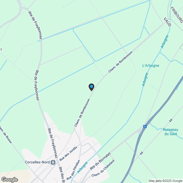 Résidence Horizon - Haus 5.5 Zimmer - Corcelles-près-Payerne - Karte