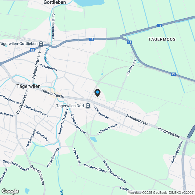 4,5 Terrassenwohnung in Tägerwilen - Karte