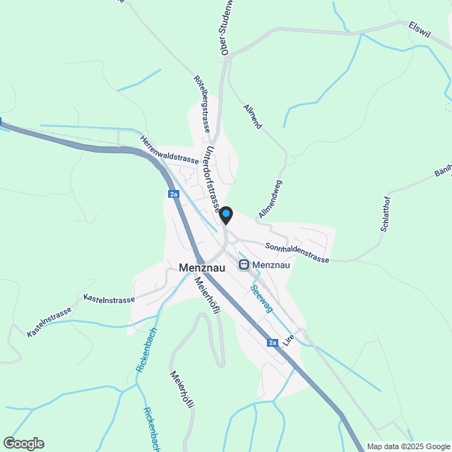 Hügelblick "Leben im Herzen der Gemeinde - Karte