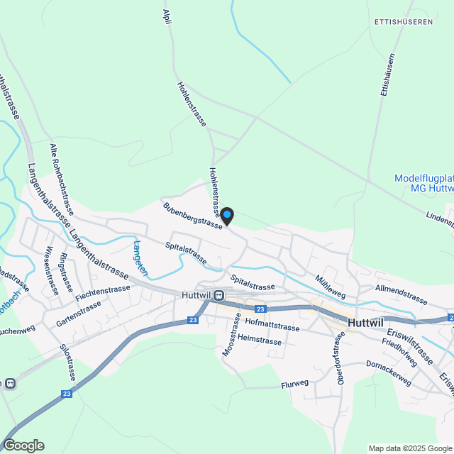 Schöne 4.5-Zimmer Doppel-Einfamilienhaushälfte in Huttwil - Karte