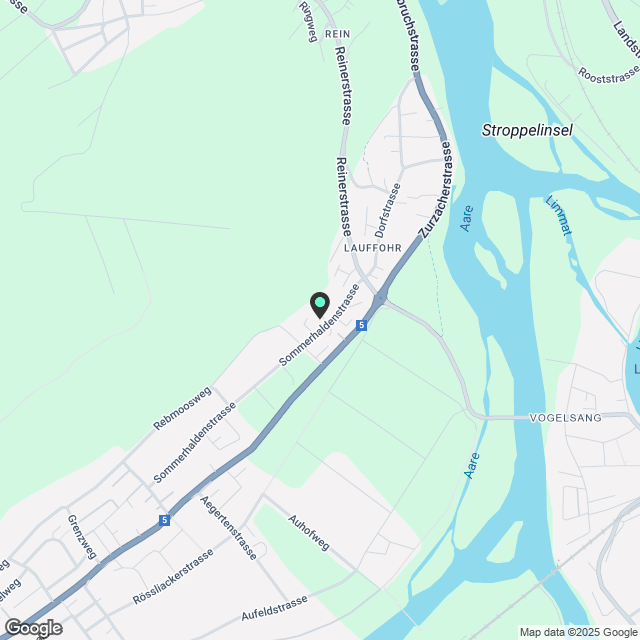 Erstvermietung Sommerhaldenstrasse 47-63 in Brugg - Karte