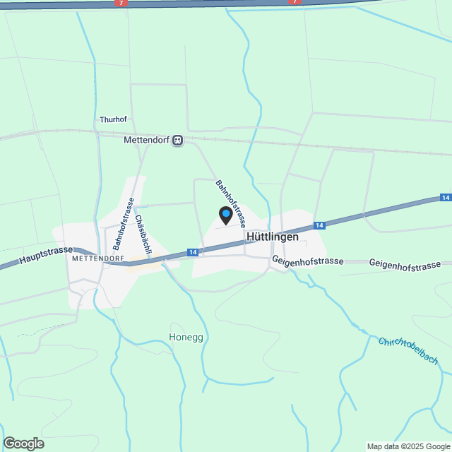 Charmantes Einfamilienhaus im Grünen – nur 25 Min. von Winterthur - Karte