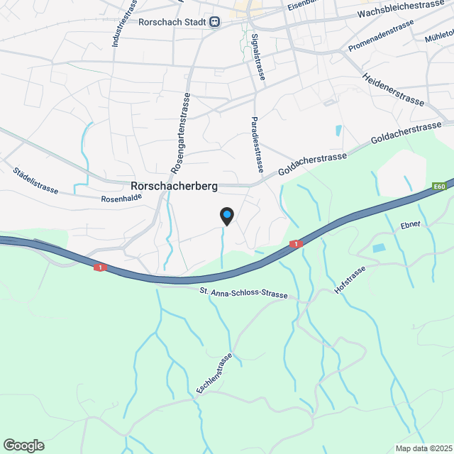 Schlossbach - 3.5 Zimmer Maisonette-Wohnung B101 - Karte