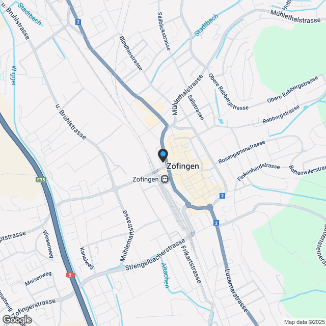 Projektankündigung - Karte