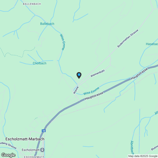 Renditeobjekt mit Potenzial in zentraler Lage von Escholzmatt - Karte