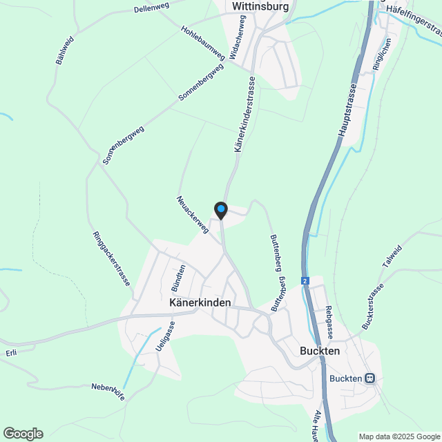 Neubauprojekt "FÜNF ZÄMME" (HAUS D) - Karte