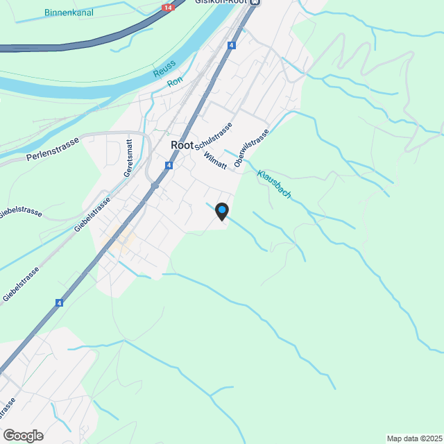 Gartenwohnung am Waldrand D11.2 - Karte