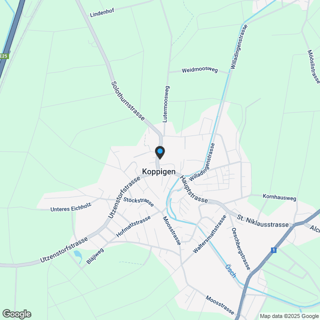 WOHNEN IM DORFZENTRUM: EIGENTUMSWOHNUNGEN IM HERZEN VON KOPPIGEN - Karte