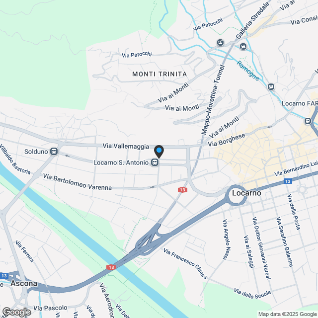 Nuovo 3.5 locali con terrazza a Locarno - Karte