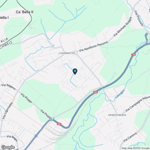 2401_Moderne villette in costruzione a Ligornetto - Karte