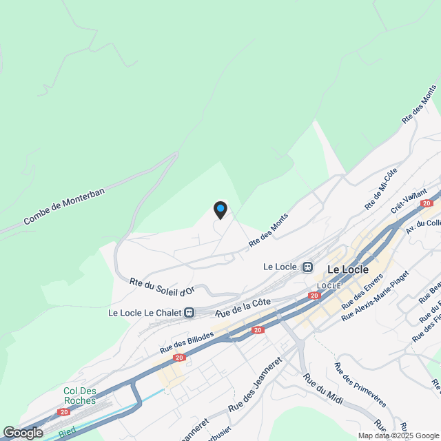 Deux villas mitoyennes Minergie à construire - Karte