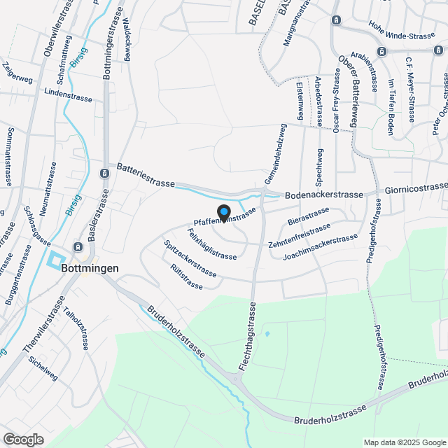 Exklusive 5½-Zimmerwohnung mit Wintergarten - Karte