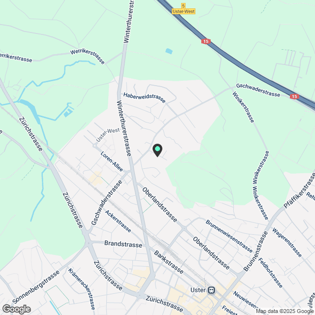 Erstvermietung Ambra in Uster - Karte