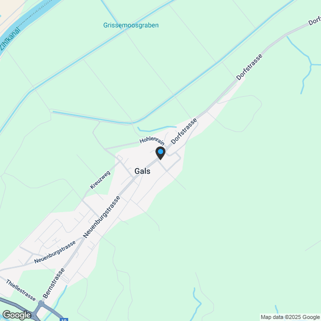 3 ½ Zimmer-Wohnung in Gals kaufen - Karte