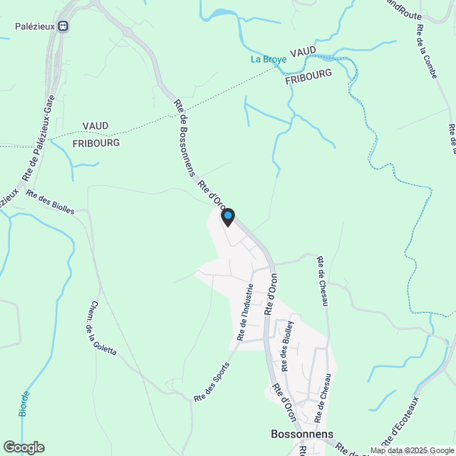 Villa jumelle 5.5 pièces à Bossonnens - Karte