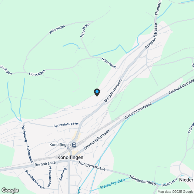 3.5-Zimmer Gartenwohnung West, "Grünegg Konolfingen" - Karte