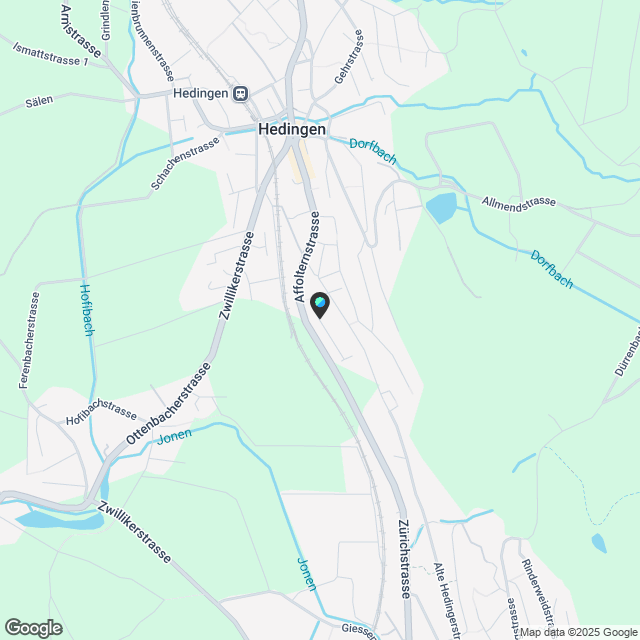 Cristallo - 10 stilvolle Wohnungen in Hedingen - Karte