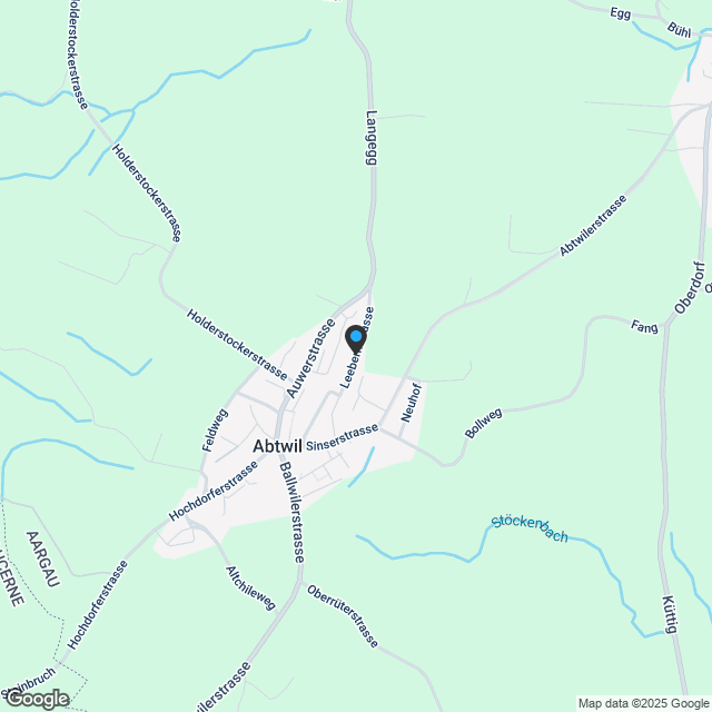 Freistehendes 6½-Zimmer-Einfamilienhaus (Neubau) - Karte