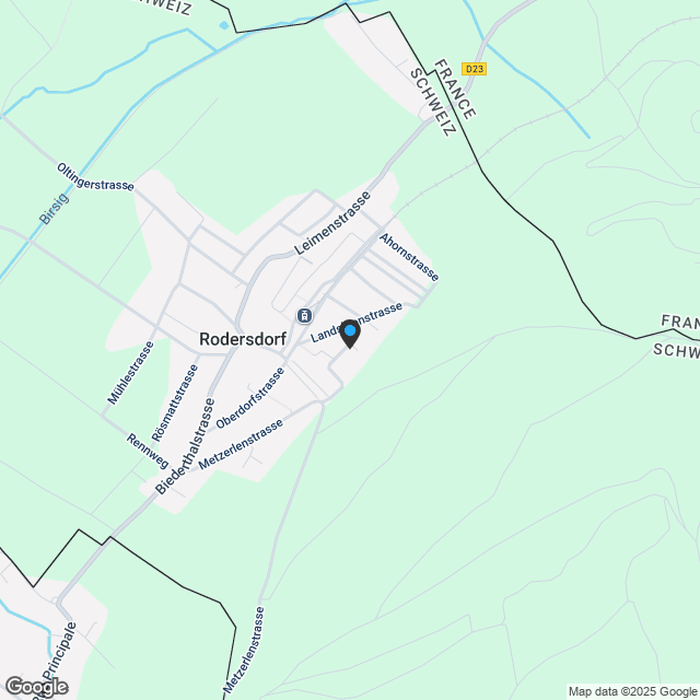 Neubauprojekt "Am Waldrand" Haus 6.1 - Karte