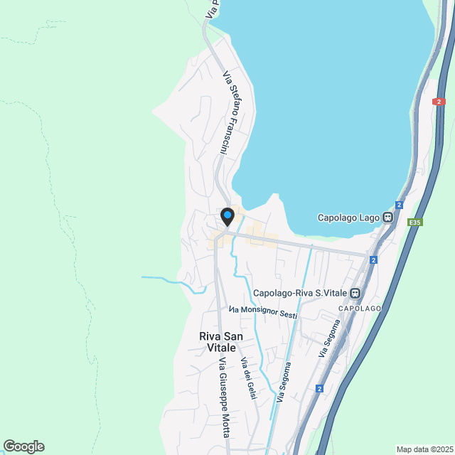 Ökologische und technische Villa am See - Karte
