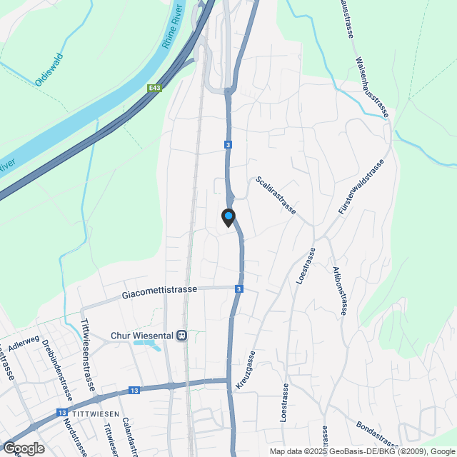 Neubau Schellenberg-Hochegerten - Karte