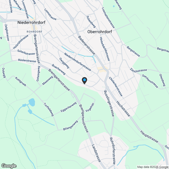 «Bänkliwiese» Oberrohrdorf - Wohnen im Dorfkern - Karte